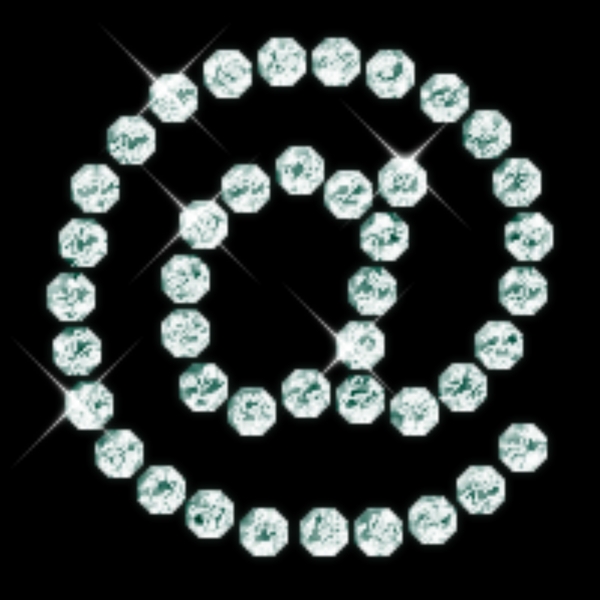 42個(gè)鉆石字體