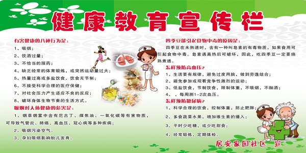 健康教育宣傳欄