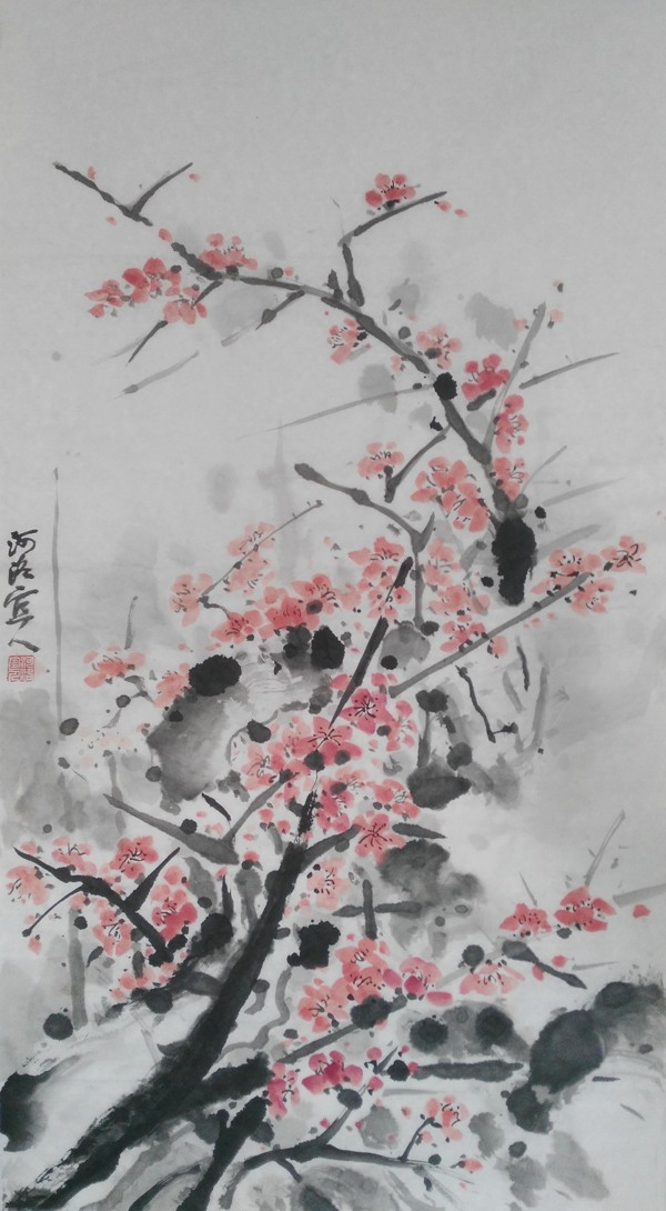 雪梅圖