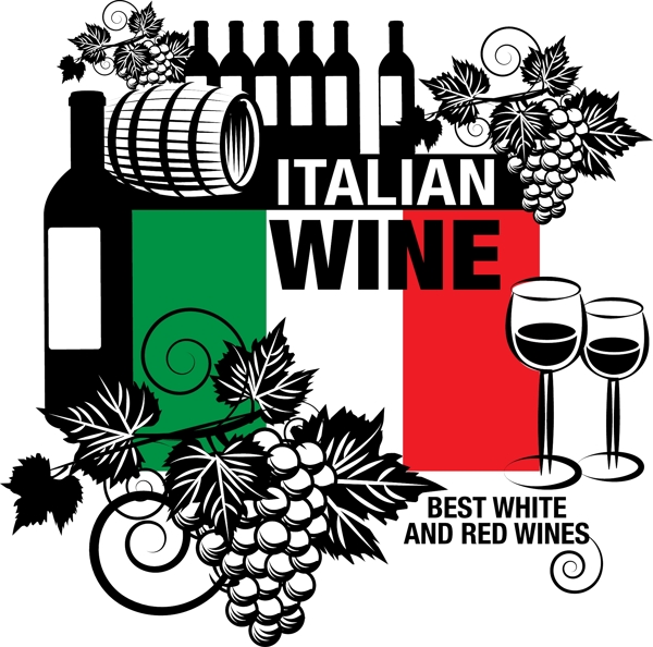 意大利红酒图标