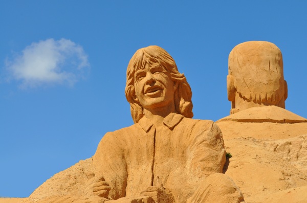 沙雕艺术雕像