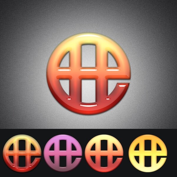 水晶Logo設(shè)計(jì)圖片