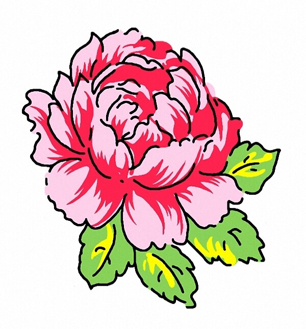 位圖成熟優(yōu)雅女裝T恤圖案植物毛衫印花免費素材