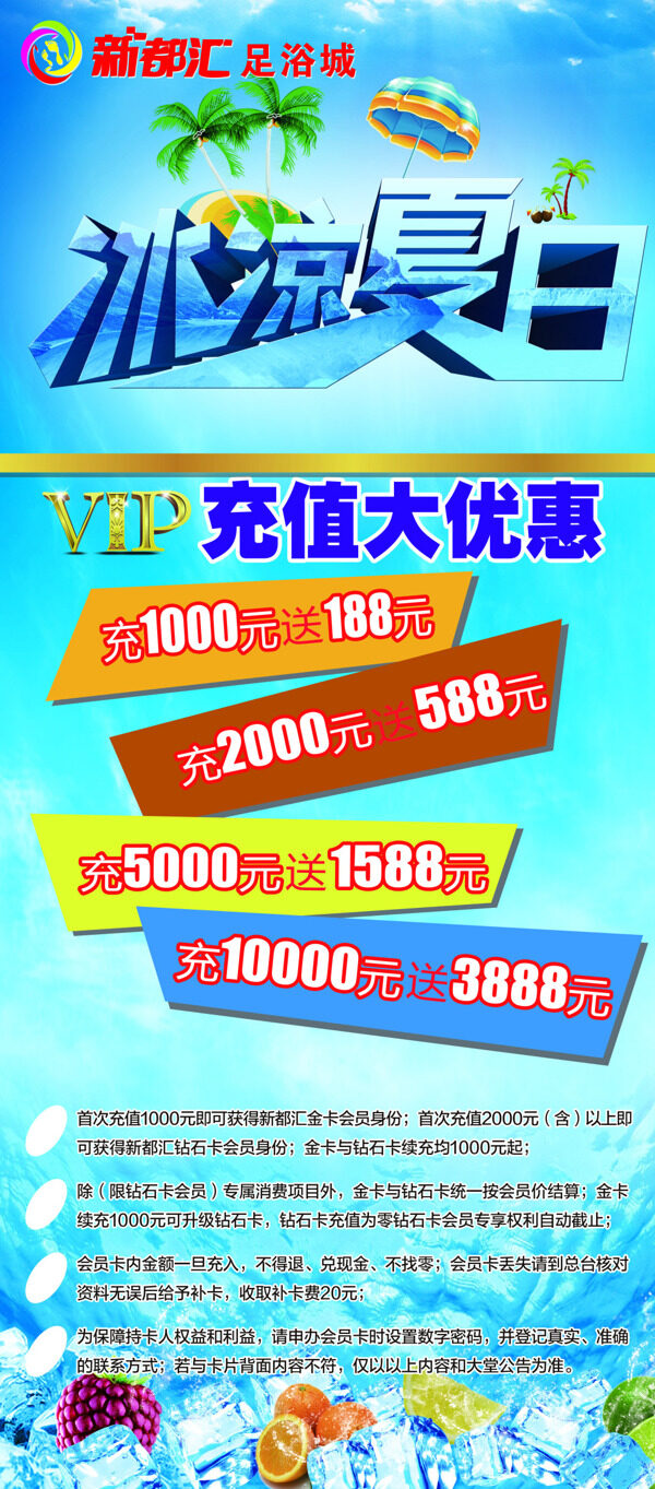 夏季促銷海報