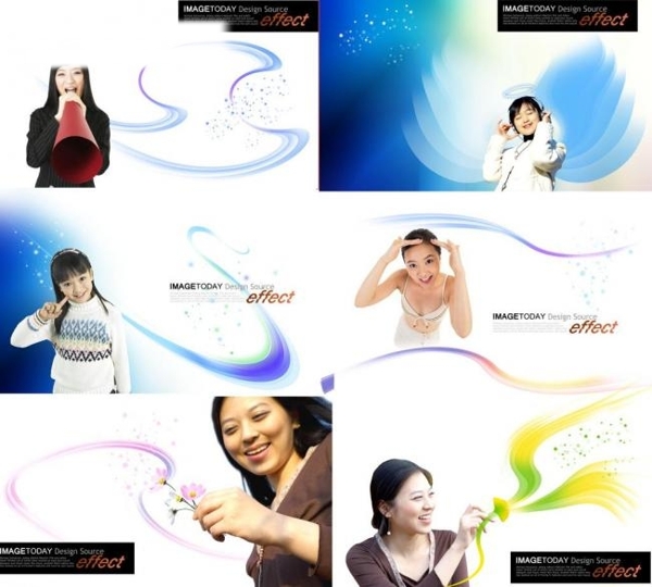 幻彩相冊模版圖片