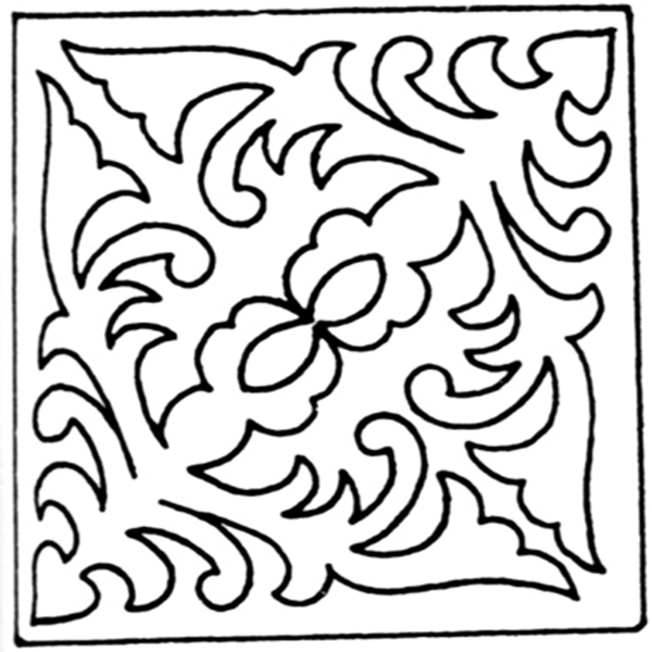 團(tuán)花紋樣傳統(tǒng)圖案0019