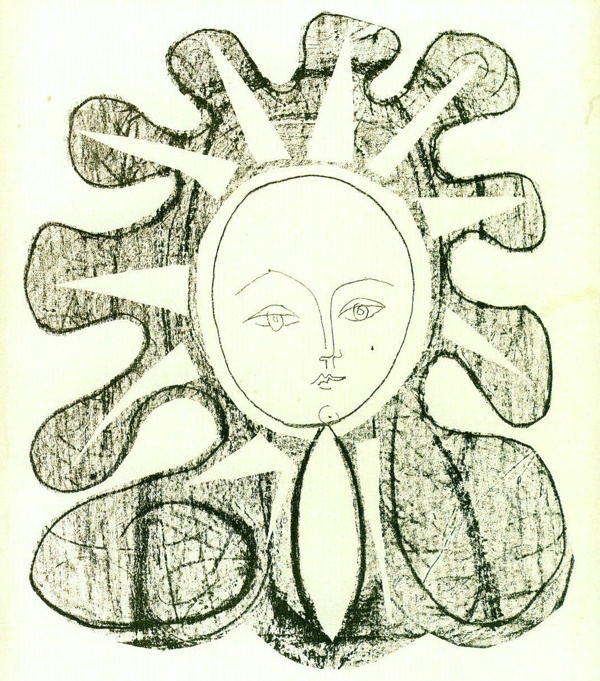 1946Fran鍣奿se1西班牙画家巴勃罗毕加索抽象油画人物人体油画装饰画