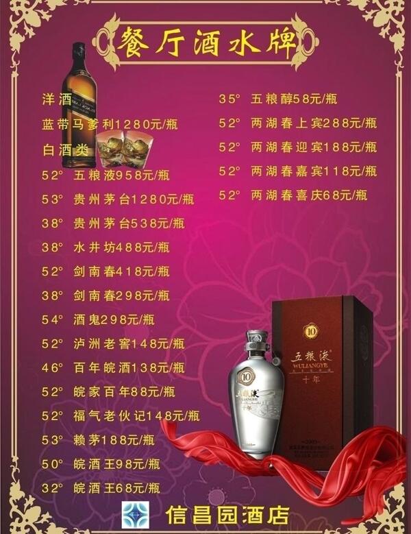 菜單圖片