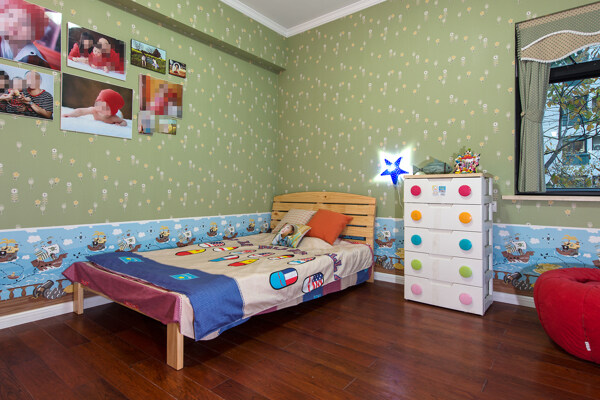 儿童房卧室效果图