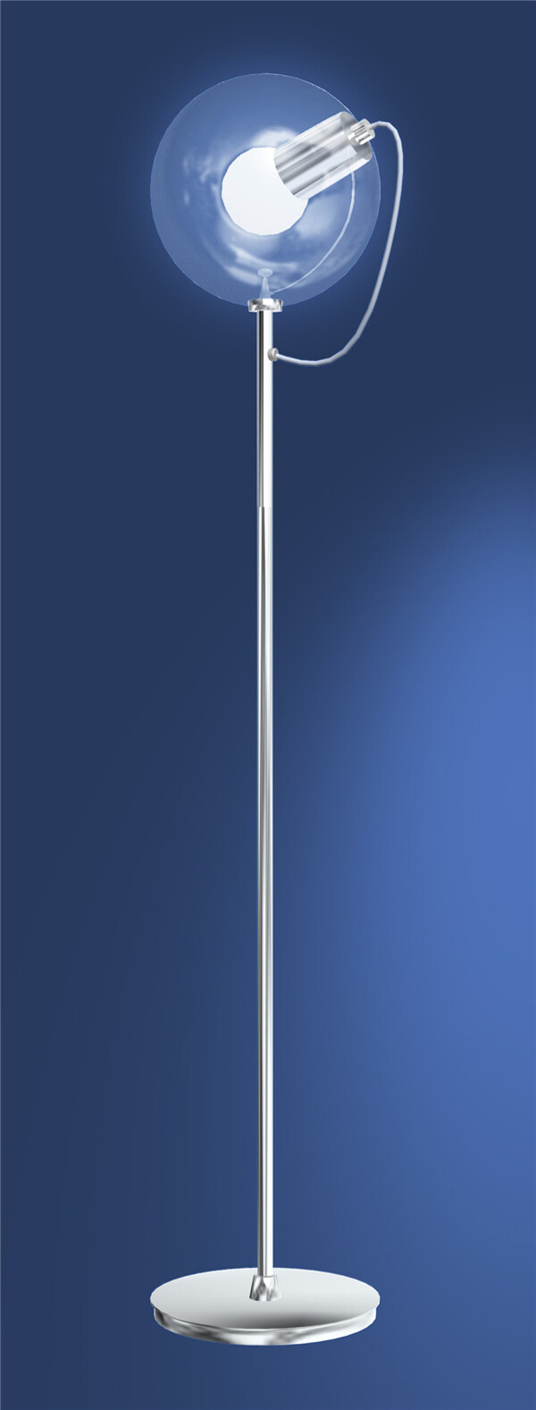 金屬燈桿3D模型素材