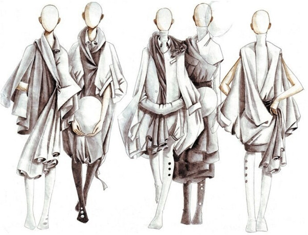 時尚手繪服裝設(shè)計