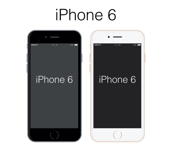 iPhone6矢量圖