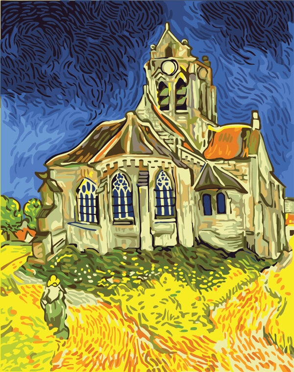 奥维尔的教堂图片