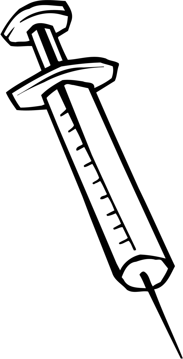 注射器矢量圖下載