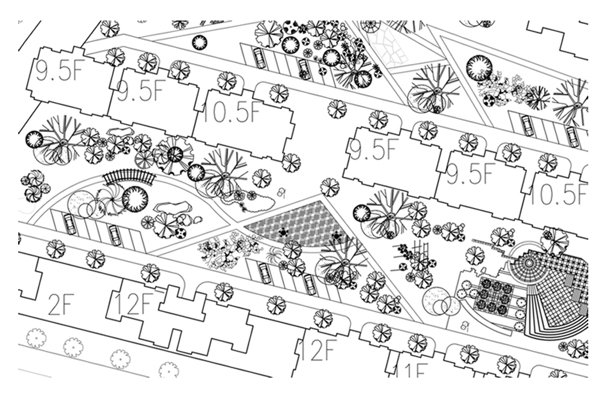 CAD小区景观规划
