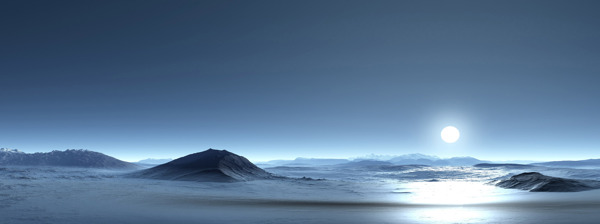 浪漫夜晚星空背景