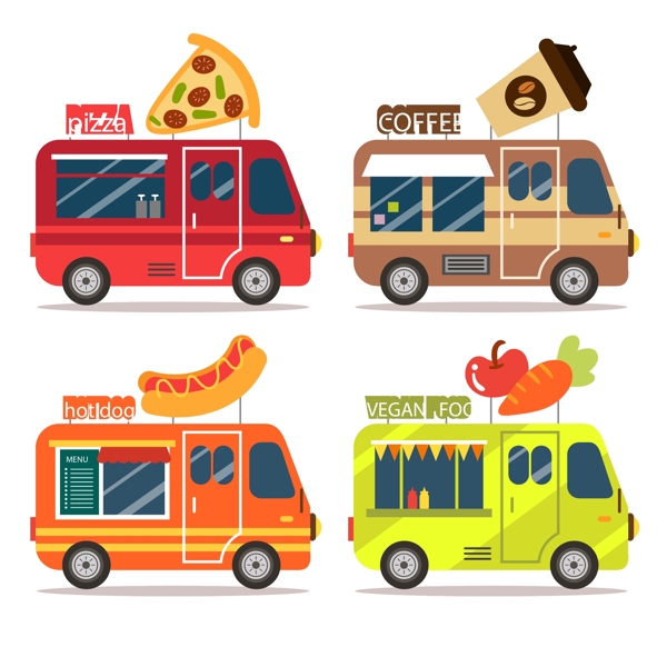 创意食品卡车系列