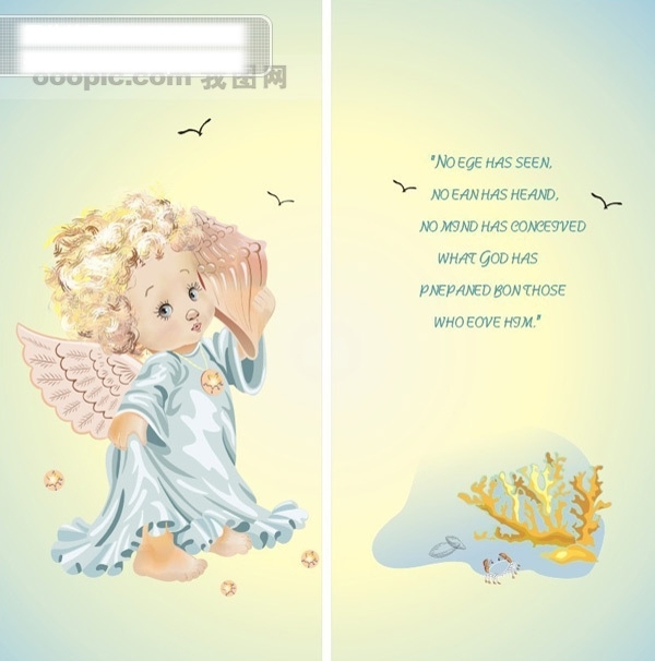 韩国贵族天使卡通移门图片玻璃移门图片