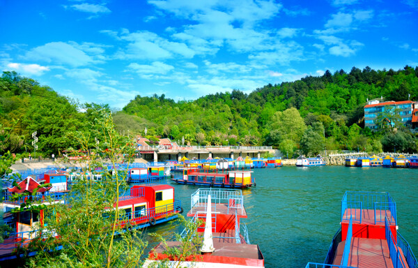 贵阳红枫湖风景区图片