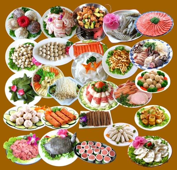 火鍋配料圖片