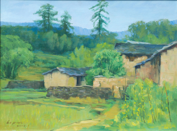 山村圖片