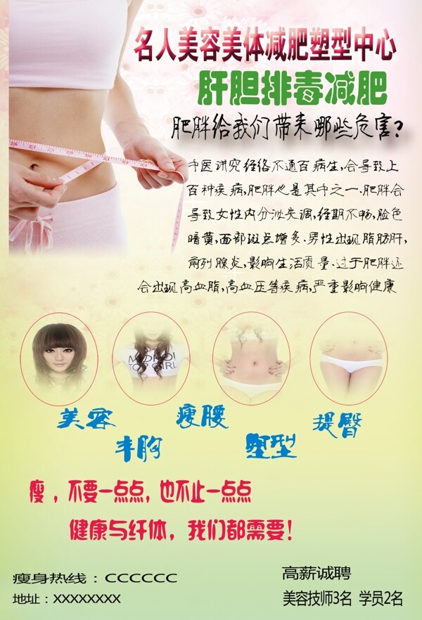名人美容美體