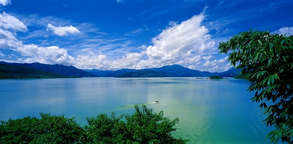 東江湖景觀圖片
