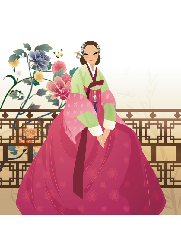 矢量人物素材