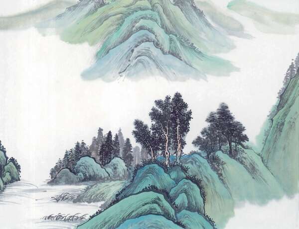 水墨山水畫(huà)圖片