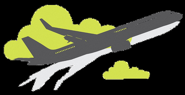 旅行保险飞机图形免抠png透明图层素材