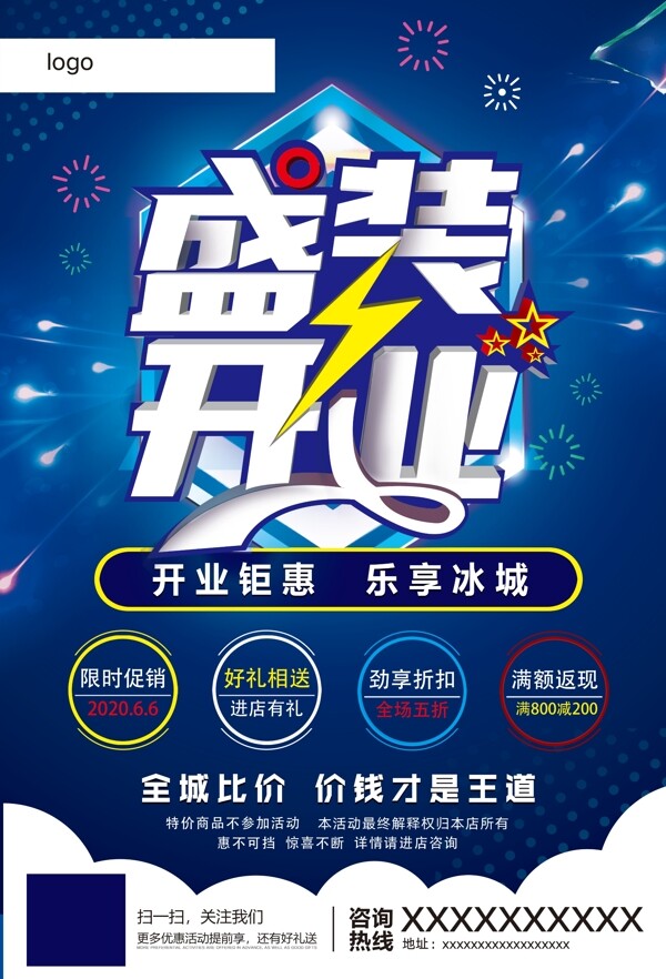 開業(yè)海報