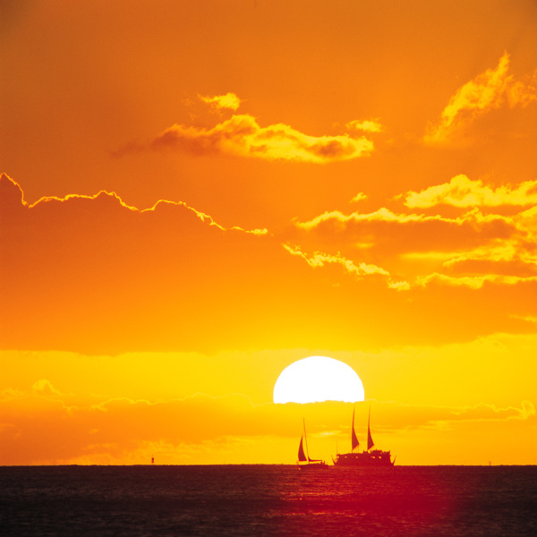 夕陽