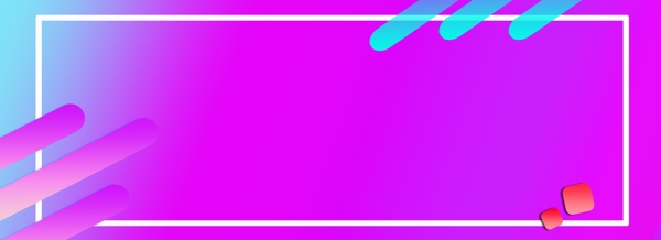 原創(chuàng)簡約漸變多邊形banner