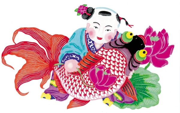 傳統(tǒng)的剪紙圖案