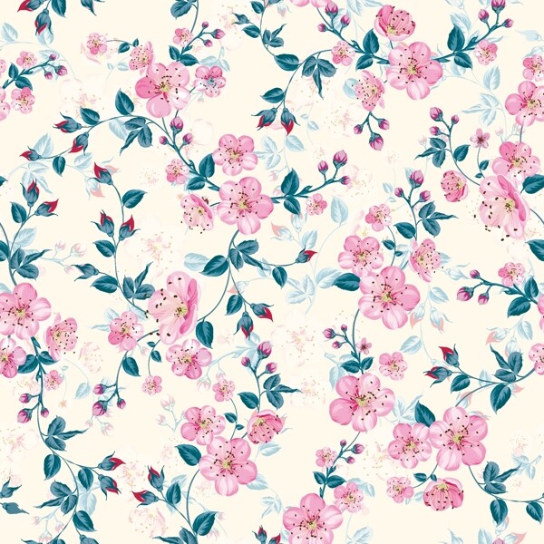 手繪花