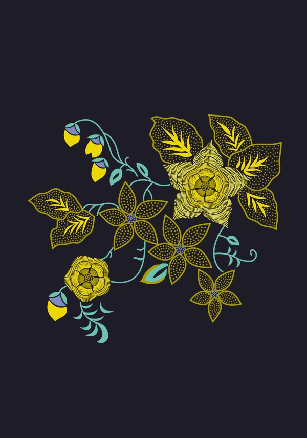服裝設(shè)計繡花圖