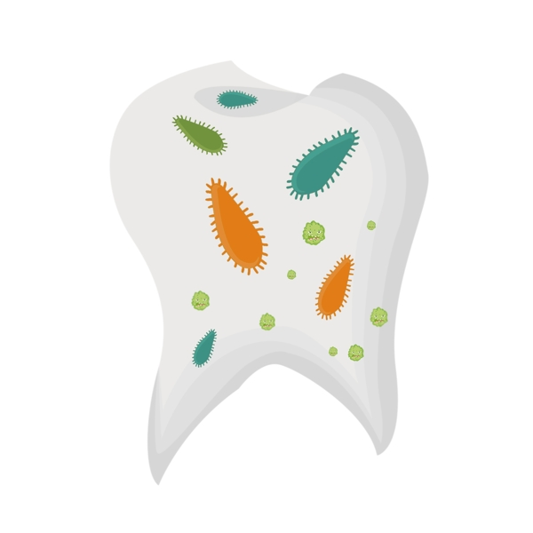 牙齿细菌微生物插图