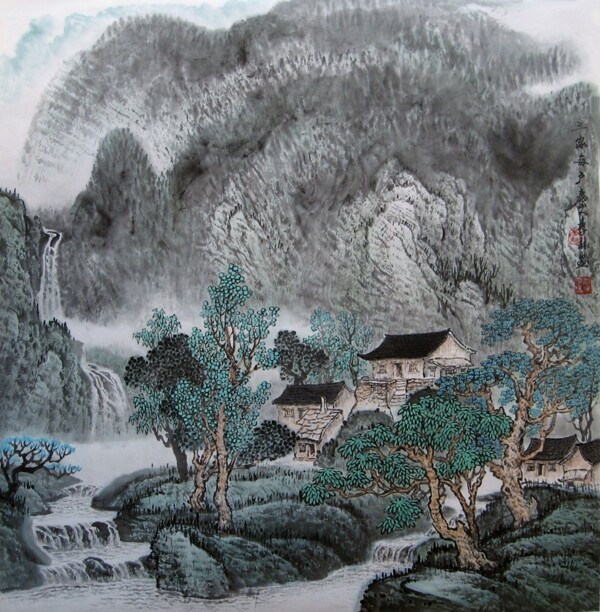 三家兩戶圖片