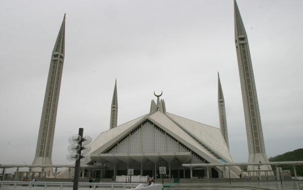 巴基斯坦堡费萨尔清真寺图片