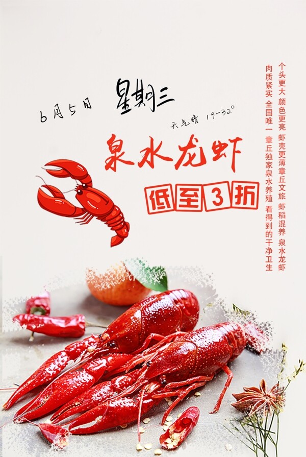龍蝦海報
