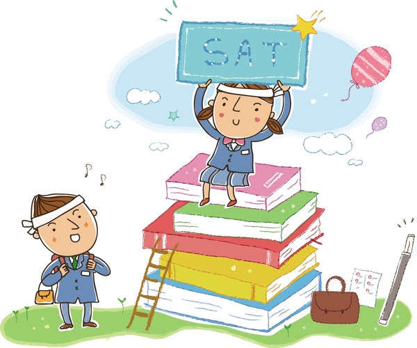 坐在書(shū)上的孩子