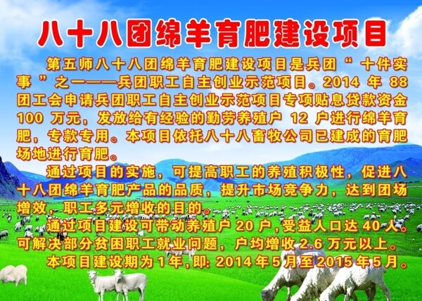 畜牧展板圖片