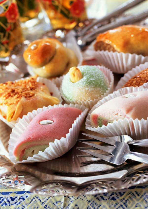 西餐美食糕點(diǎn)蛋糕面包