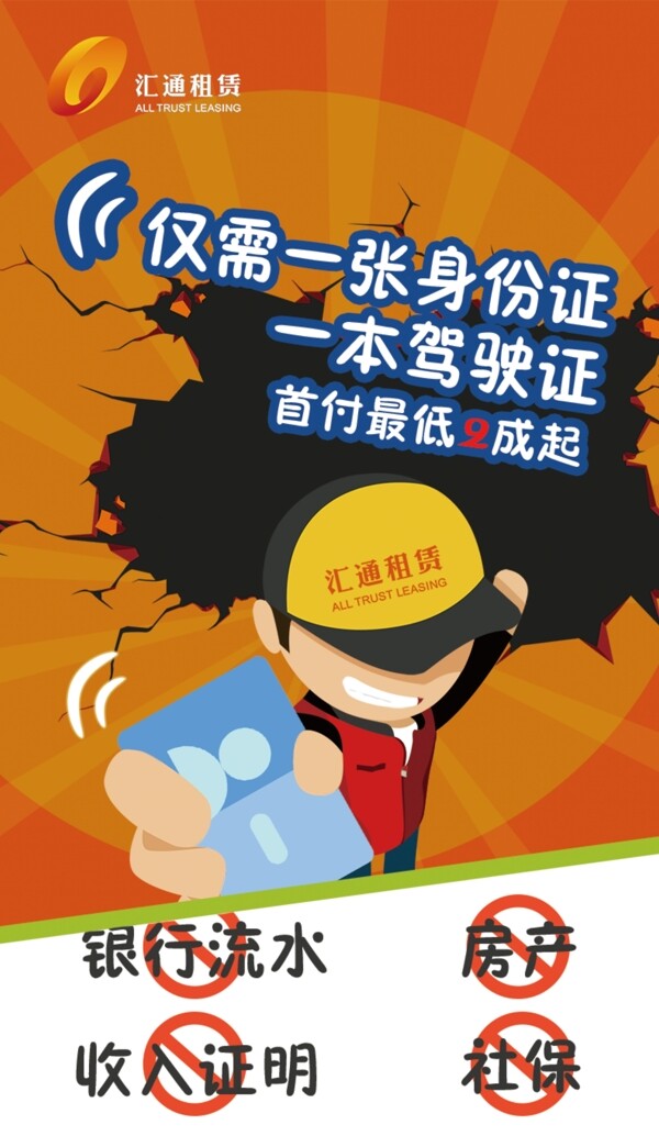 租賃金融海報(bào)