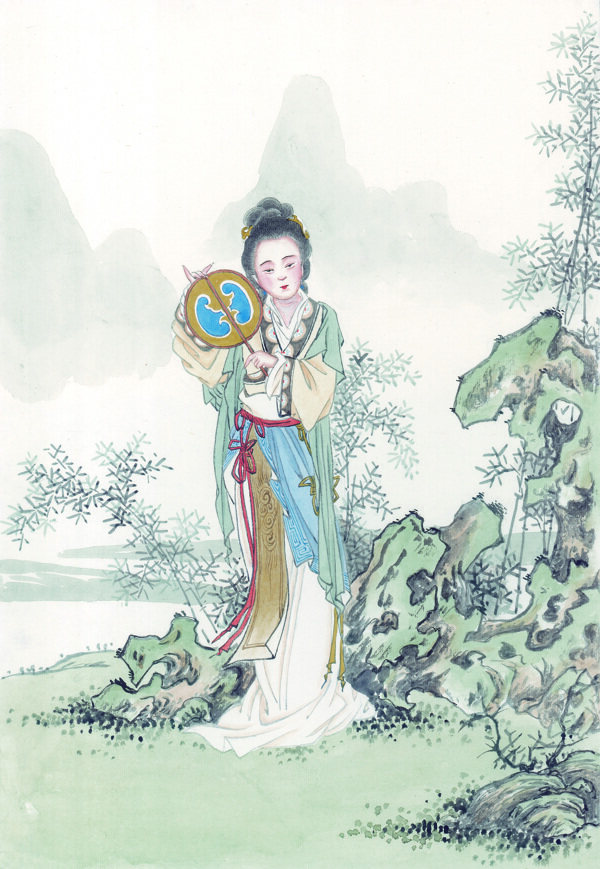 中華藝術(shù)繪畫古畫繪畫仙女神仙嫦娥貂蟬西施中國古代繪畫
