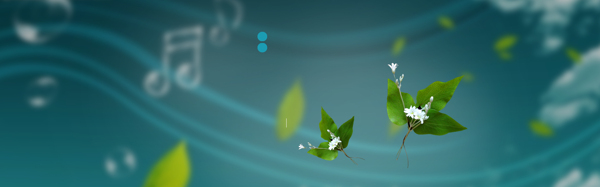 護(hù)膚品夢(mèng)幻音樂(lè)清新背景banner