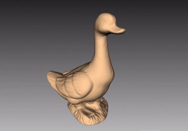 鸭子3D打印模型