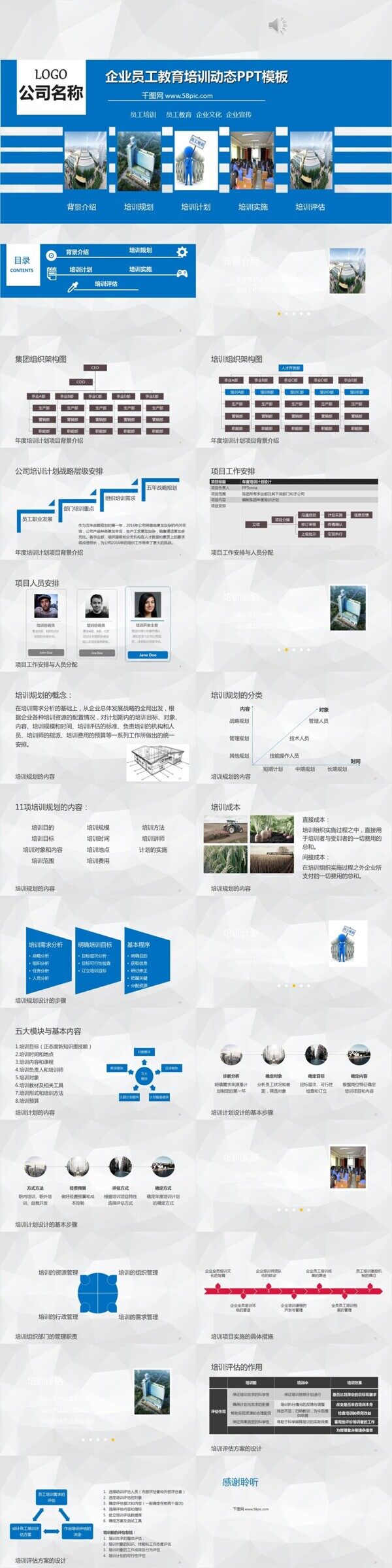 簡(jiǎn)潔大氣實(shí)用員工教育培訓(xùn)通用PPT模板