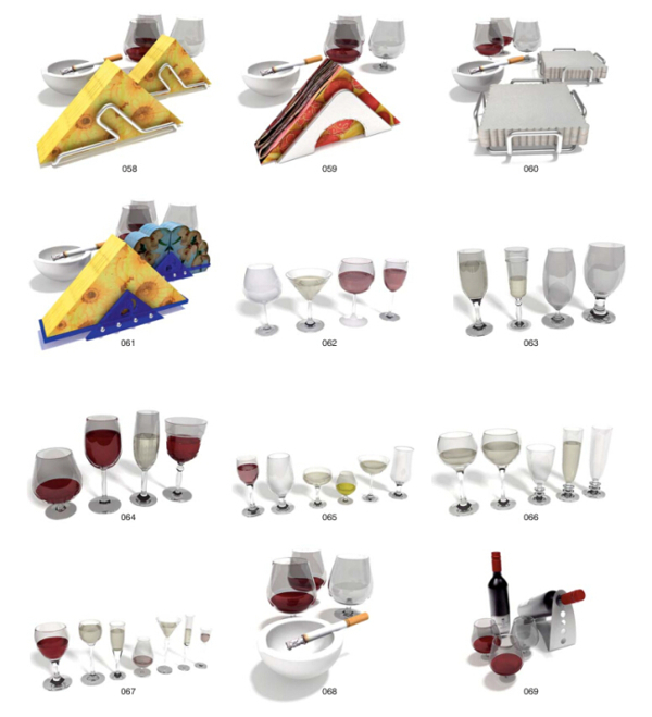 酒杯和餐具