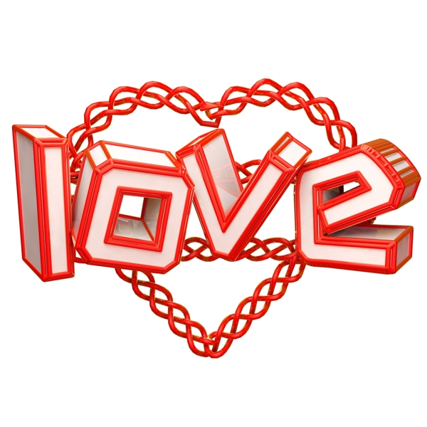 LOVE艺术字可商用字体